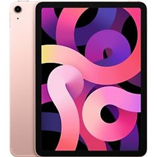 Refurbished Apple iPad Air 4 10,9 256GB [wifi + cellular] roségoud Tweedehands
