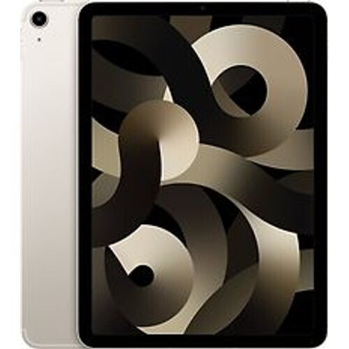 Refurbished Apple iPad Air 5 10,9 64GB [wifi + cellular] sterrenlicht Tweedehands