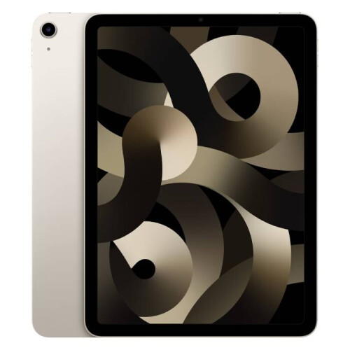 Refurbished Apple iPad Air 5 (2022) - 10.9 inch - 64GB - Sterrenlicht - 2 jaar Garantie Tweedehands