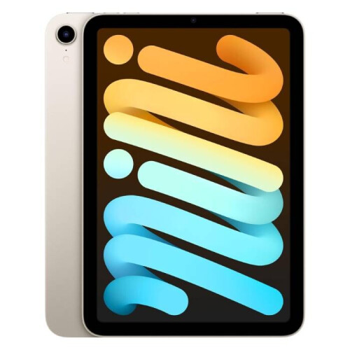 Refurbished Apple iPad mini 6 (2021) - 8.3 inch - 64GB - Sterrenlicht Tweedehands