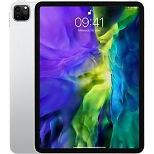 Refurbished Apple iPad Pro 11 256GB [wifi + cellular, model 2020] zilver Tweedehands