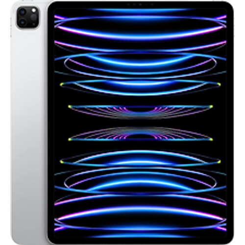 Refurbished Apple iPad Pro 12,9 128GB [wifi + cellular, model 2022] zilver Tweedehands