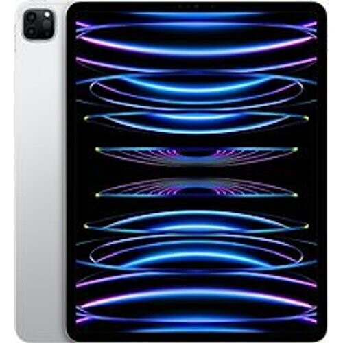 Refurbished Apple iPad Pro 12,9 256GB [wifi + cellular, model 2022] zilver Tweedehands