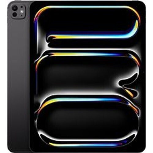 Refurbished Apple iPad Pro 13 1TB [wifi + cellular, met nanotextuur glas, model 2024] spacezwart Tweedehands