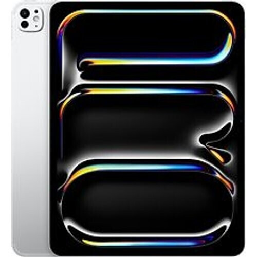 Refurbished Apple iPad Pro 13 1TB [wifi, met nanotextuur glas, model 2024] zilver Tweedehands