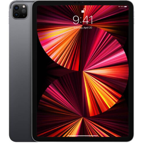 Refurbished Apple iPad Pro 3 (2021) - 11 inch - 128GB - Spacegrijs - 2 jaar Garantie Tweedehands