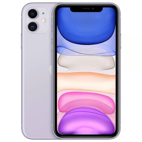 Refurbished Apple iPhone 11 - 128GB - Paars Tweedehands