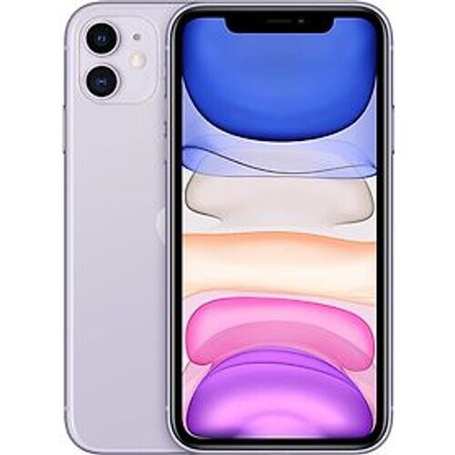 Refurbished Apple iPhone 11 128GB paars Tweedehands