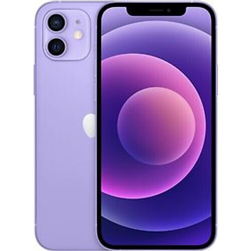 Refurbished Apple iPhone 12 256GB paars Tweedehands