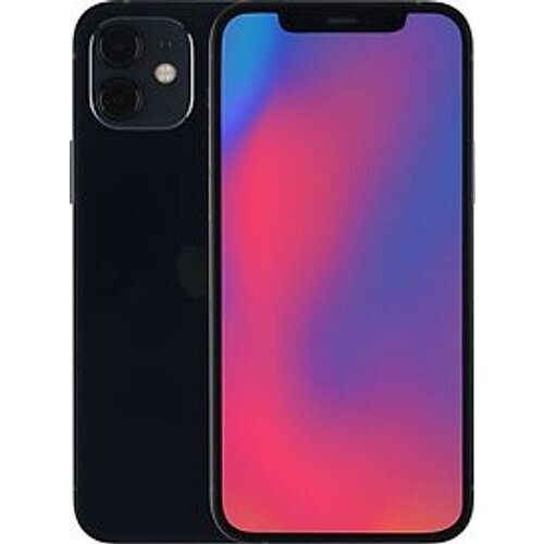 Refurbished Apple iPhone 12 256GB zwart Tweedehands