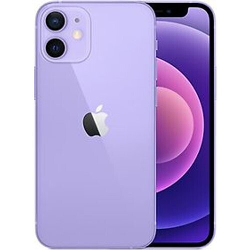 Refurbished Apple iPhone 12 mini 64GB paars Tweedehands