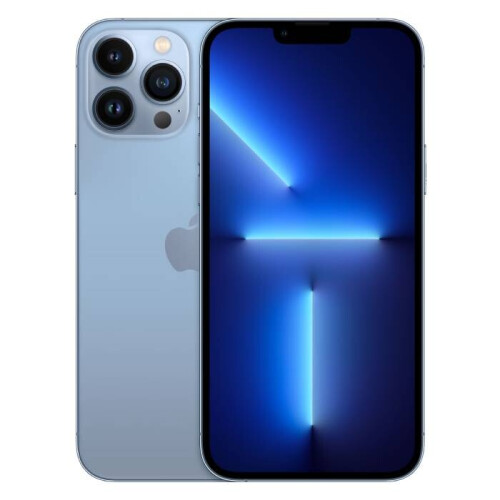 Refurbished Apple iPhone 13 Pro Max - 128GB - Sierra Blue - 2 jaar Garantie Tweedehands