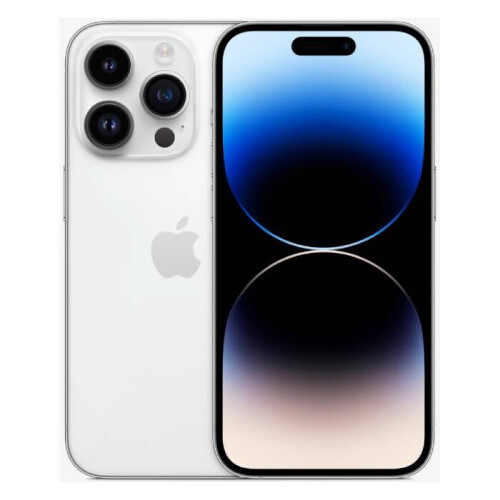 Refurbished Apple iPhone 14 Pro - 128GB - Zilver - 2 jaar Garantie Tweedehands