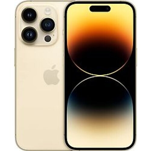 Refurbished Apple iPhone 14 Pro 1TB goud Tweedehands