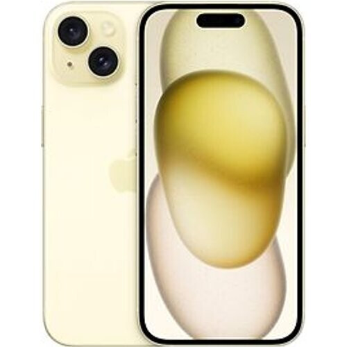 Refurbished Apple iPhone 15 256GB geel Tweedehands