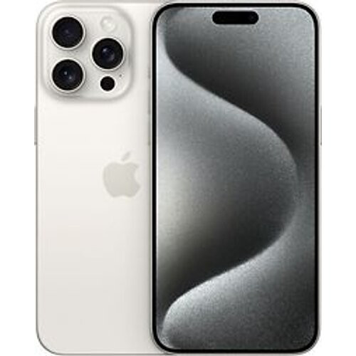Refurbished Apple iPhone 15 Pro 512GB wit titanium Tweedehands