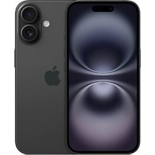 Refurbished Apple iPhone 16 128GB zwart Tweedehands