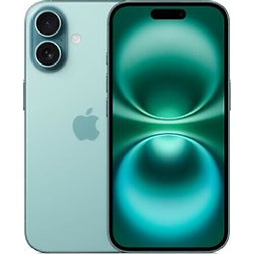 Refurbished Apple iPhone 16 256GB blauwgroen Tweedehands