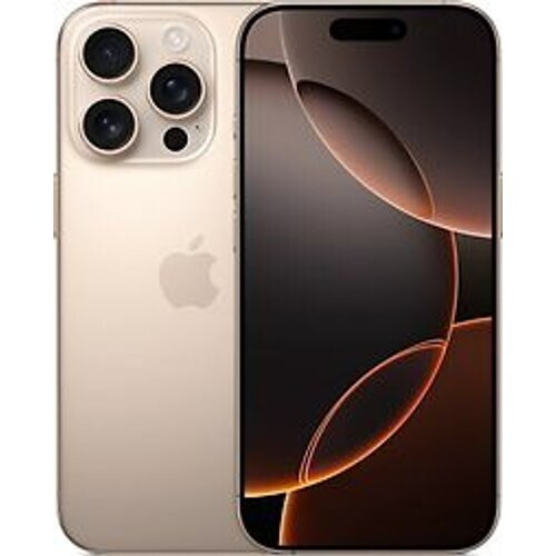 Refurbished Apple iPhone 16 Pro 1TB desert titanium Tweedehands