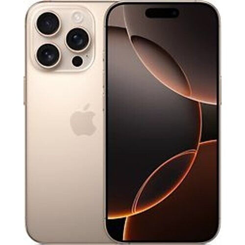 Refurbished Apple iPhone 16 Pro 256GB desert titanium Tweedehands