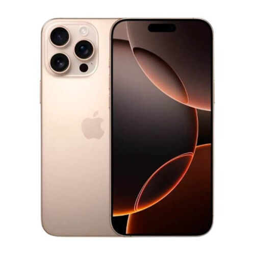 Refurbished Apple iPhone 16 Pro Max - 256GB - Desert titanium - 2 jaar Garantie Tweedehands