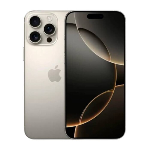 Refurbished Apple iPhone 16 Pro Max - 256GB - Naturel titanium - 2 jaar Garantie Tweedehands