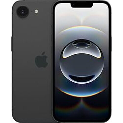 Refurbished Apple iPhone 16e 128GB zwart Tweedehands