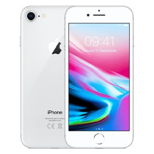 Refurbished Apple iPhone 8 - 64GB - Zilver Tweedehands