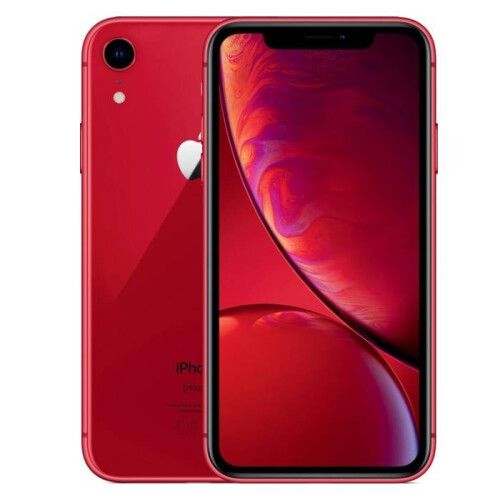 Refurbished Apple iPhone XR - 128GB - Rood Tweedehands