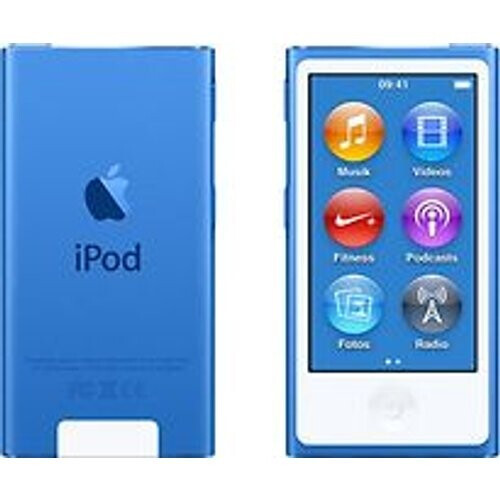 Refurbished Apple iPod nano 7G 16GB blauw [2015] Tweedehands