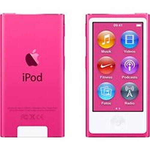 Refurbished Apple iPod nano 7G 16GB roze [2015] Tweedehands
