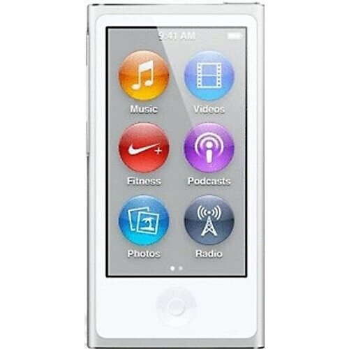 Refurbished Apple iPod nano 7G 16GB silver Tweedehands