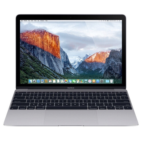 Refurbished Apple MacBook (12 inch, 2015) - Intel Core M - 8GB RAM - 256GB SSD - Spacegrijs Tweedehands