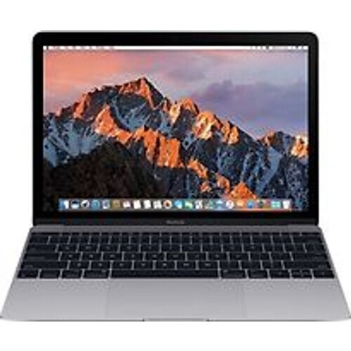 Refurbished Apple MacBook 12 (retina-display) 1.2 GHz Intel Core M3 8 GB RAM 256 GB PCIe SSD [Mid 2017, QWERTY-toetsenbord] spacegrijs Tweedehands