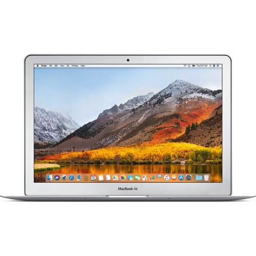 Refurbished Apple MacBook Air (13 inch, 2017) - Intel Core i5 - 8GB RAM - 128GB SSD - 1x Thunderbolt 2 - Zilver - 2 jaar Garantie Tweedehands