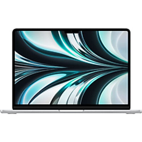 Refurbished Apple MacBook Air 13.6 (Liquid True Tone Retina Display) M2 (8-Core GPU) 8 GB RAM 256 GB SSD [Mid 2022, Engelse toetsenbordindeling, QWERTY] zilver Tweedehands