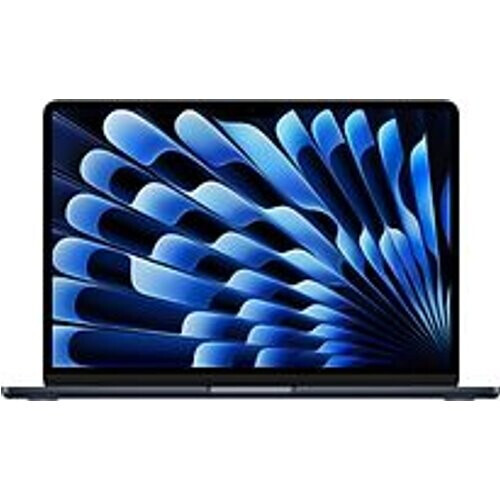 Refurbished Apple MacBook Air 13.6 (Liquid True Tone Retina Display) M3 (8-Core CPU, 10-Core GPU) 16 GB RAM 512 GB SSD [Early 2024, Engelse toetsenbordindeling, QWERTY] middernacht Tweedehands