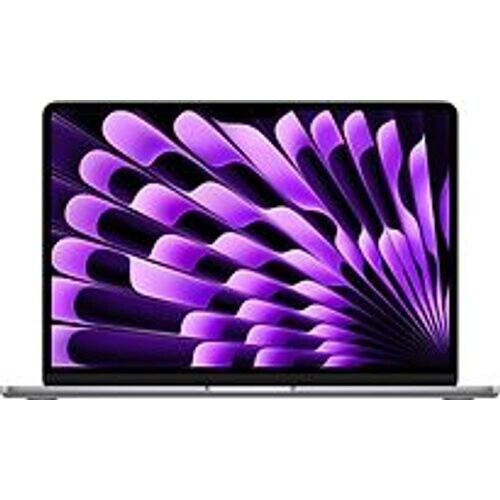 Refurbished Apple MacBook Air 13.6 (Liquid True Tone Retina Display) M3 (8-Core CPU, 8-Core GPU) 8 GB RAM 256 GB SSD [Early 2024, Engelse toetsenbordindeling, QWERTY] spacegrijs Tweedehands