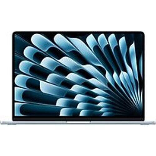 Refurbished Apple MacBook Air 15.3 (Liquid True Tone Retina Display) M4 (10-Core CPU, 10-Core GPU) 24 GB RAM 512 GB SSD [Early 2025, englisches Tastaturlayout, QWERTY] himmelblau Tweedehands