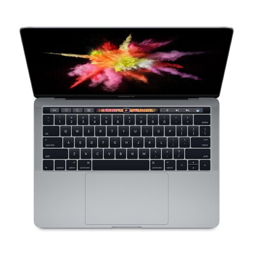Refurbished Apple MacBook Pro (13 inch, 2017) - Intel Core i7 - 16GB RAM - 256GB SSD - Touch Bar - 4x Thunderbolt 3 - Spacegrijs Tweedehands