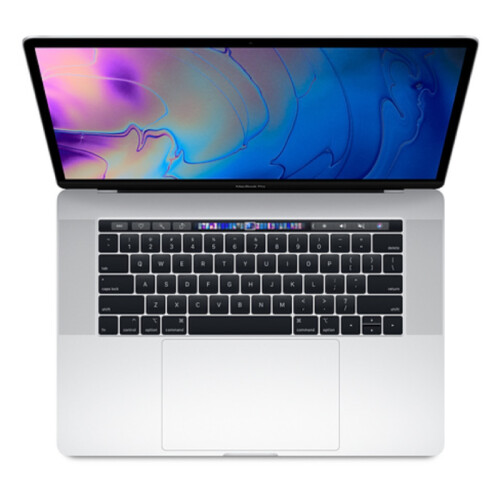 Refurbished Apple MacBook Pro (15 inch, 2018) - Intel Core i7 - 16GB RAM - 256GB SSD - Touch Bar - 4x Thunderbolt 3 - Zilver Tweedehands