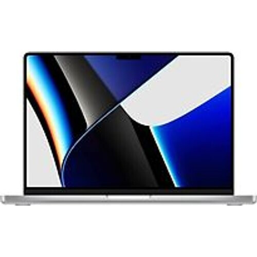 Refurbished Apple MacBook Pro met Touch ID 14.2 (Liquid Retina XDR Display) M1 Pro (8-Core CPU, 14-Core GPU) 16 GB RAM 512 GB SSD [Late 2021, Engelse toetsenbordindeling, QWERTY] zilver Tweedehands