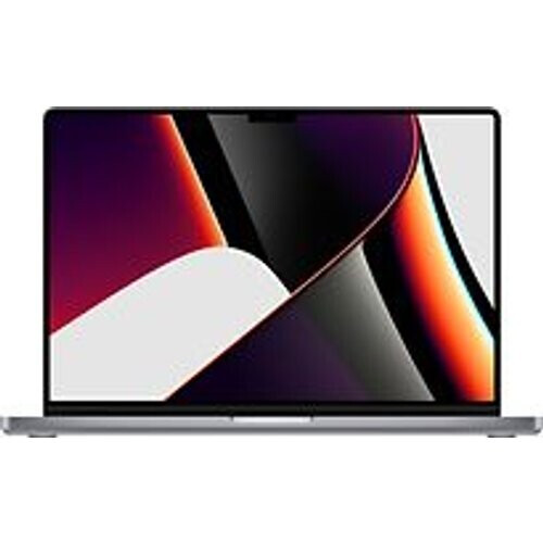 Refurbished Apple MacBook Pro met Touch ID 16.2 (Liquid Retina XDR Display) M1 Pro 16 GB RAM 512 GB SSD [Late 2021, Engelse toetsenbordindeling, QWERTY] spacegrijs Tweedehands