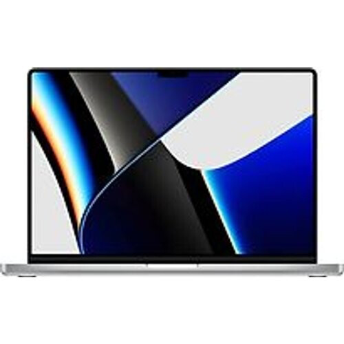Refurbished Apple MacBook Pro met Touch ID 16.2 (Liquid Retina XDR Display) M1 Pro 16 GB RAM 512 GB SSD [Late 2021, Engelse toetsenbordindeling, QWERTY] zilver Tweedehands