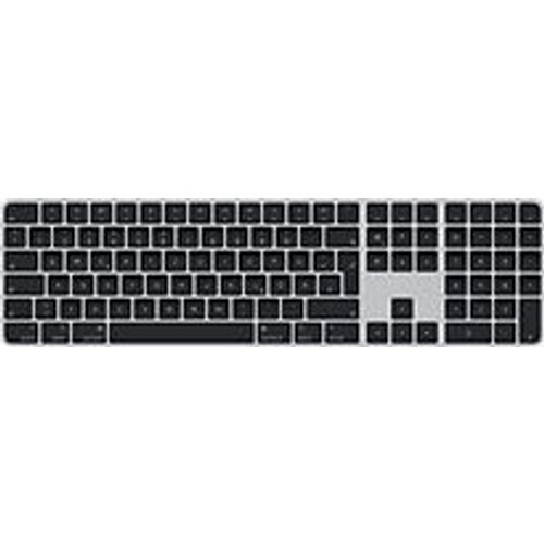 Refurbished Apple magic Keyboard met wijzerplaat en Touch ID [Duits toetsenbordindeling, QWERTZ, USB-C] zwart Tweedehands