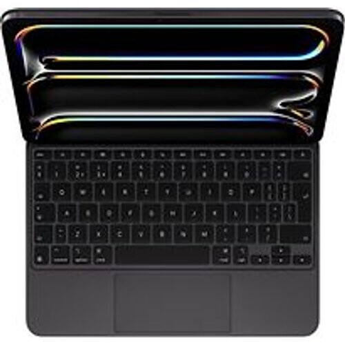 Refurbished Apple Magic Keyboard voor 11 iPad Pro (M4) [Engelse toetsenbordindeling, QWERTY] zwart Tweedehands
