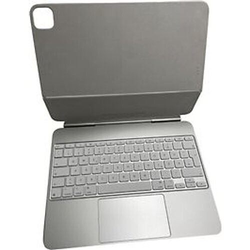 Refurbished Apple Magic Keyboard wit voor 13 iPad Pro (M4) [teclado en alemán, QWERTZ] Tweedehands