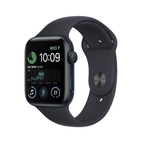 Refurbished Apple Watch SE (2022) - Smartwatch - 40mm - Zwart Tweedehands