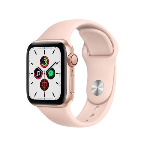 Refurbished Apple Watch Series 5 - 44mm Cellular - S5 Dual-core - Goud Tweedehands
