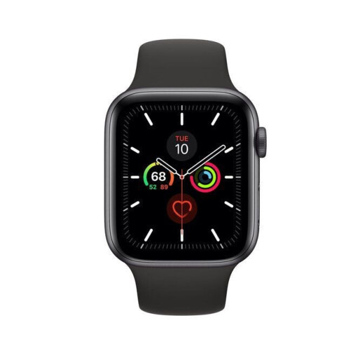 Refurbished Apple Watch Series 5 - Smartwatch - Always-on display - Grijs Tweedehands